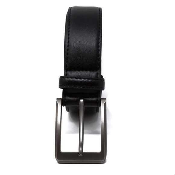 NEW TASTEMAKER Vegan Leather Black Belt w/Box-XL - Picture 3 of 7